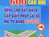 GIẢI ĐỀ 600 CÂU ÔTÔ B - C - D - E - F